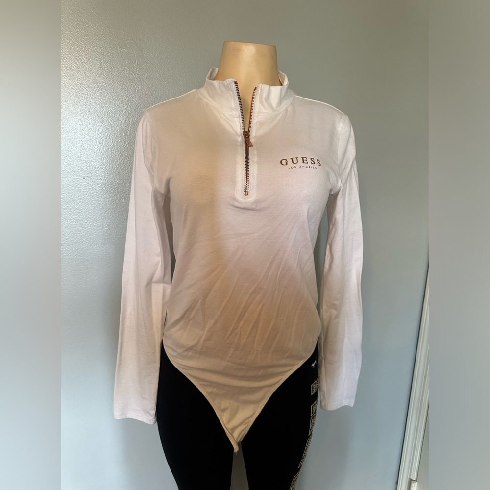Guess half way zip up bodysuit